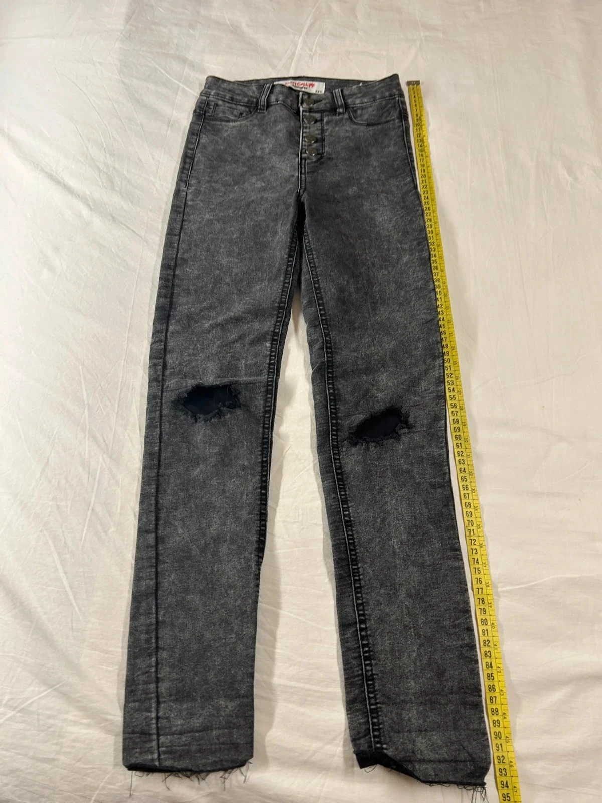 Jeans skinny cinza jennyfer – photo 2